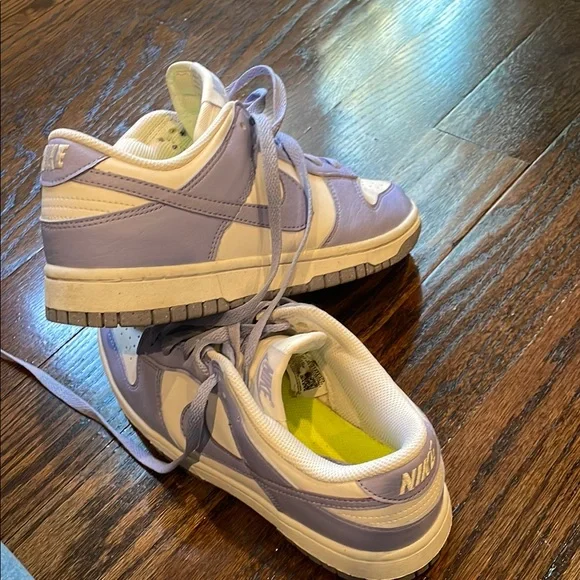 Kids' Nike Purple and White Sneakers - Picture 5 of 5